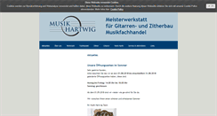 Desktop Screenshot of musik-hartwig.de